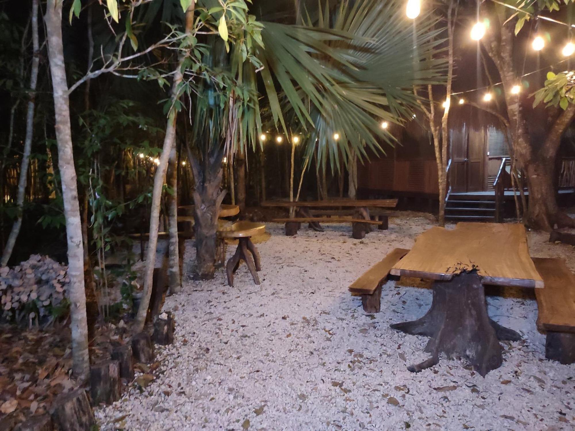 Aldea Maya-Ha Cabanas Con Cenotes Puerto Morelos Exterior photo