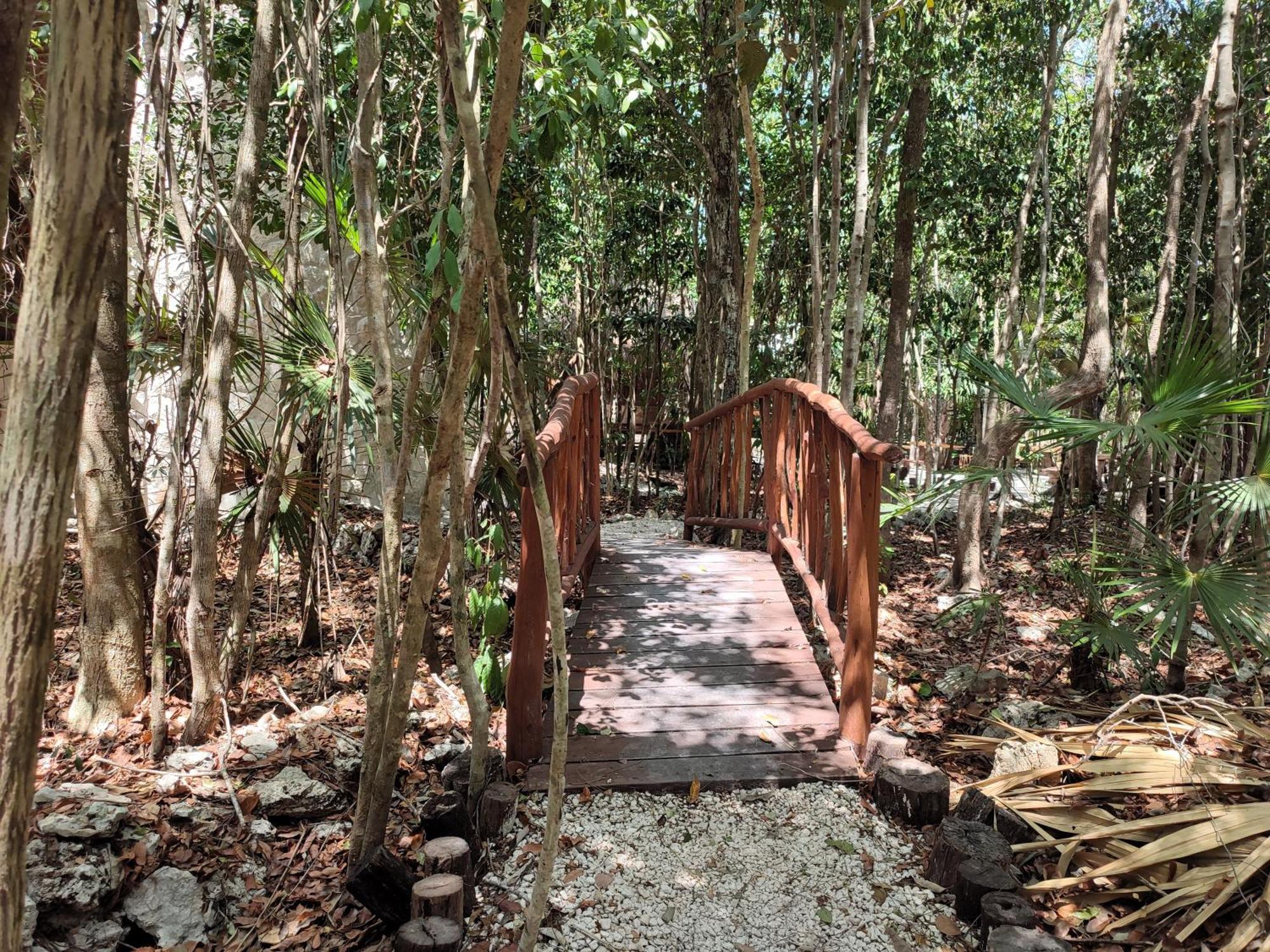 Aldea Maya-Ha Cabanas Con Cenotes Puerto Morelos Exterior photo